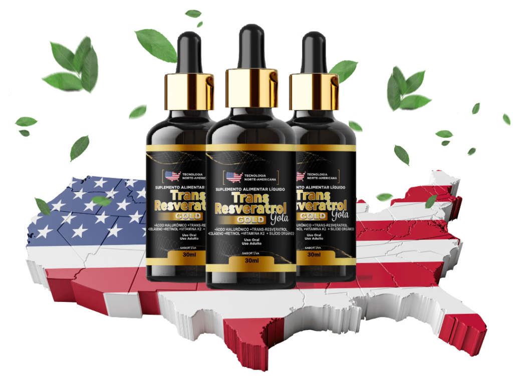 Trans Resveratrol Gold Gota Americano Original Site Oficial